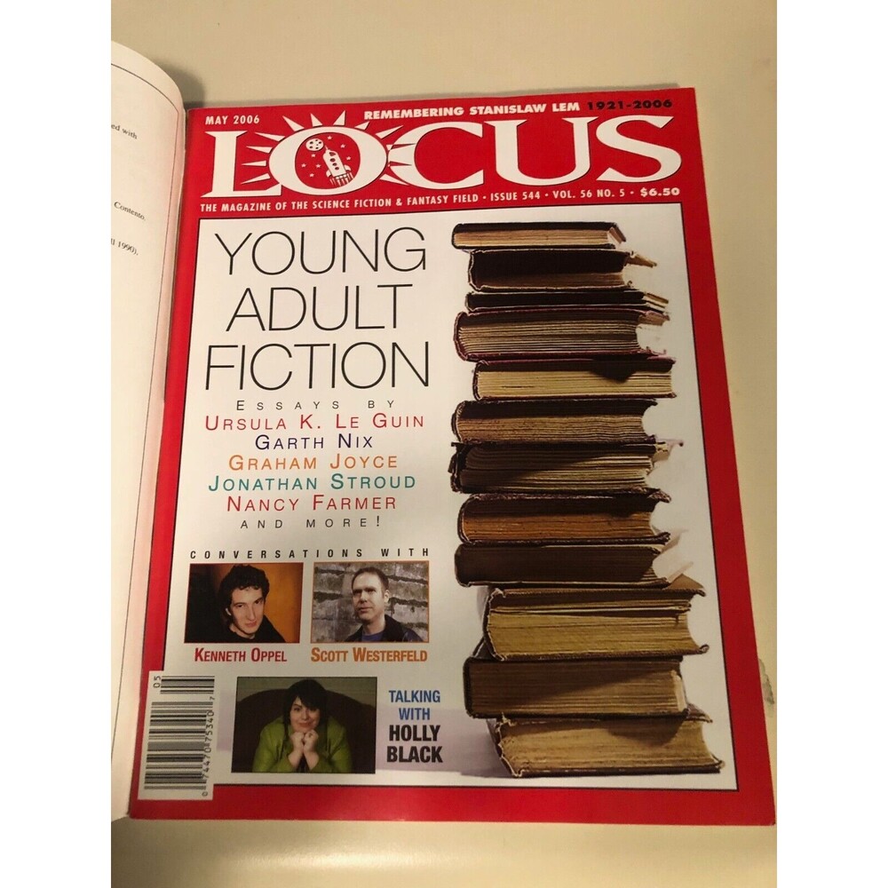 Locus Magazine May 2006 Issue with Mailing Cover for protection excellent cond.‎
